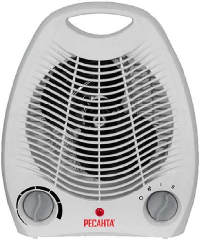 Тепловентилятор (обогреватель) Ресанта ТВС-1 белый картинка